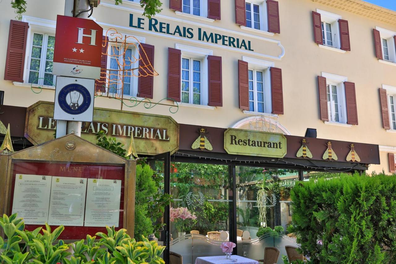 Logis Le Relais Imperial Hotel Saint-Vallier-de-Thiey Exterior foto